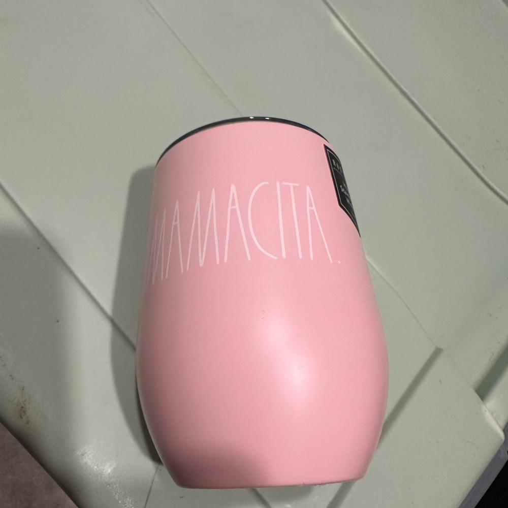 Rae Dunn Pink Mamacita Tumbler